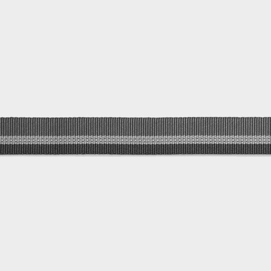 Crag Reflective Dog Collar Grey