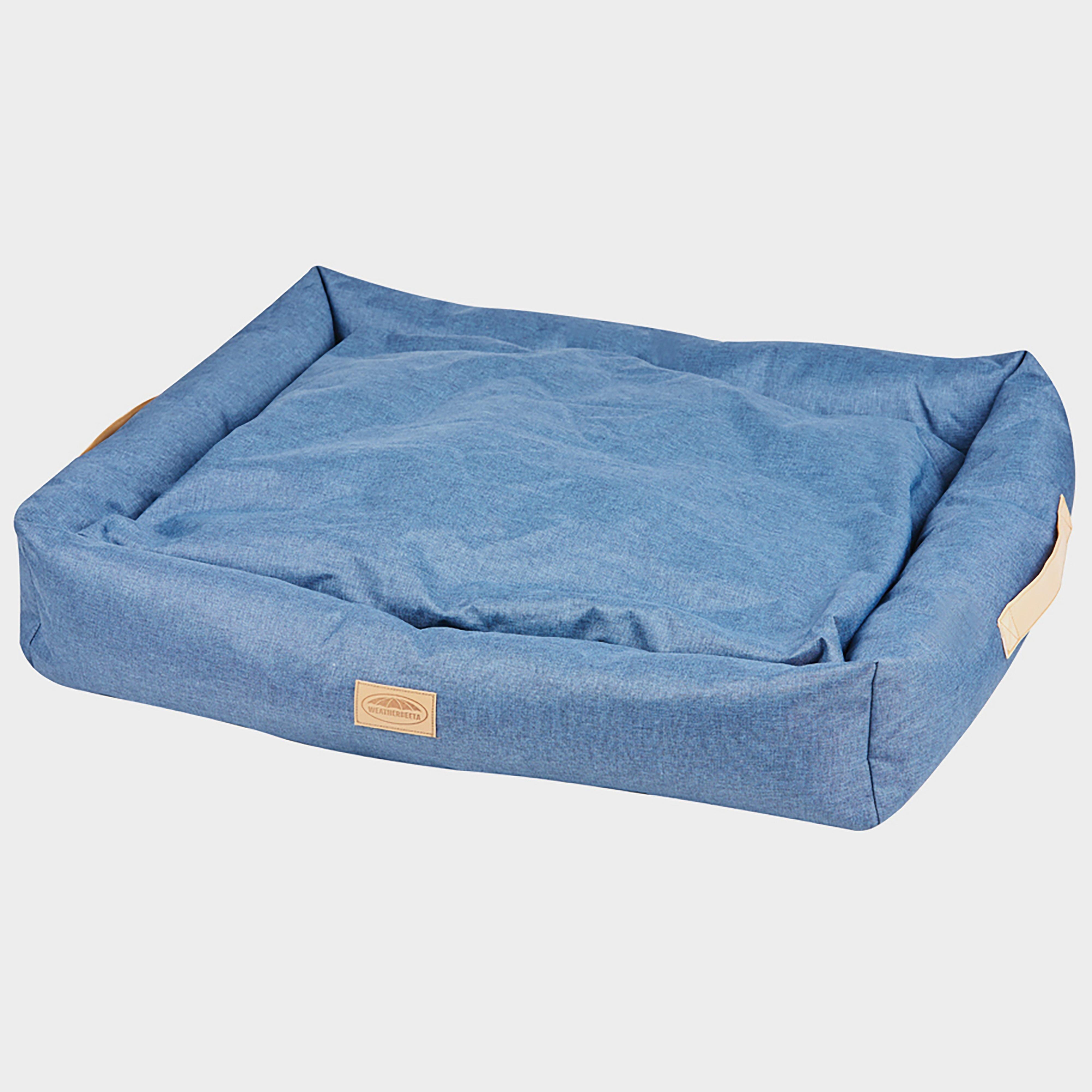 Square Denim Dog Bed