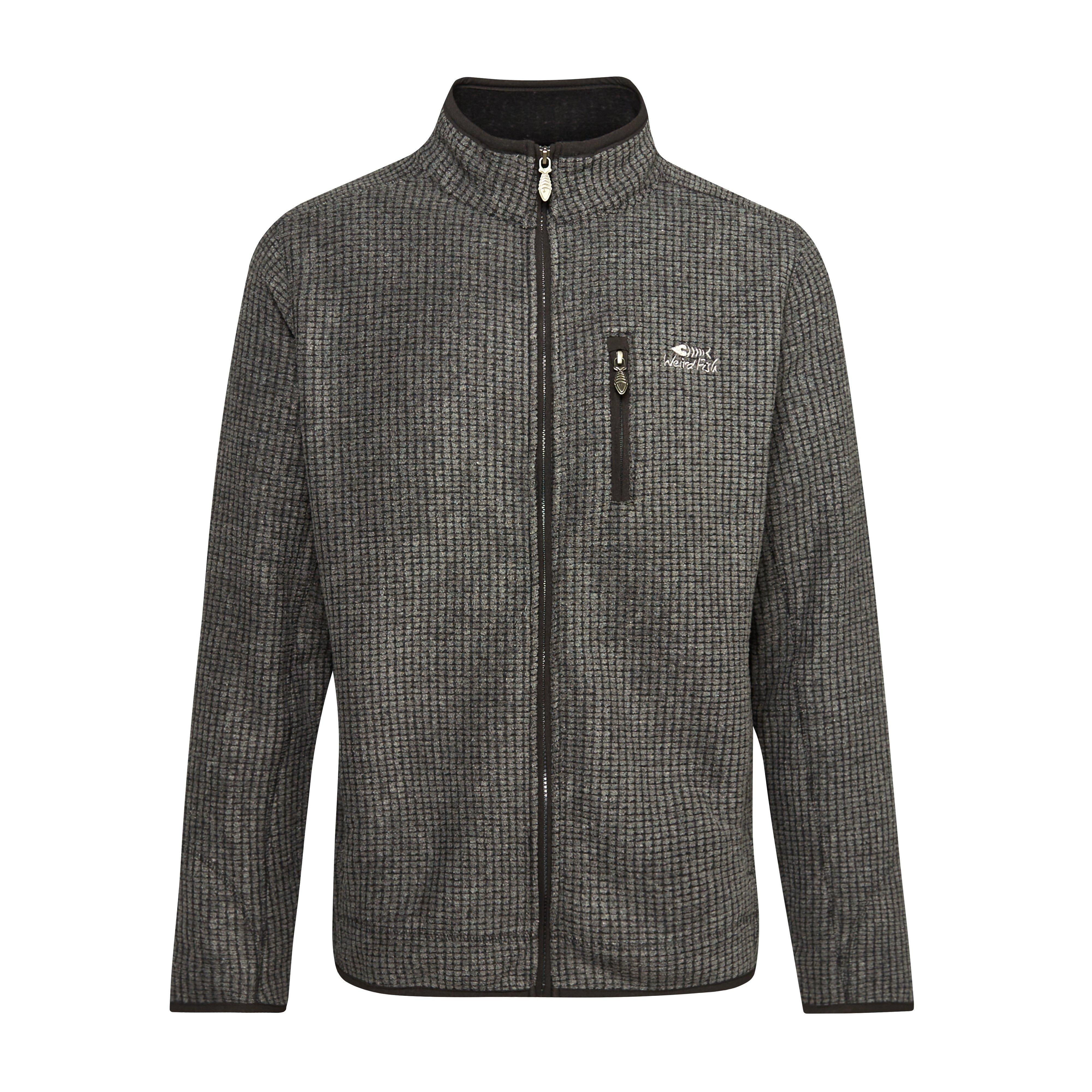 Men’s Rossten Recycled Full Zip Grid Fleece