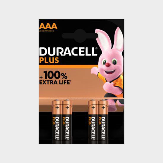 AAA Plus 100 Batteries (4 pack)