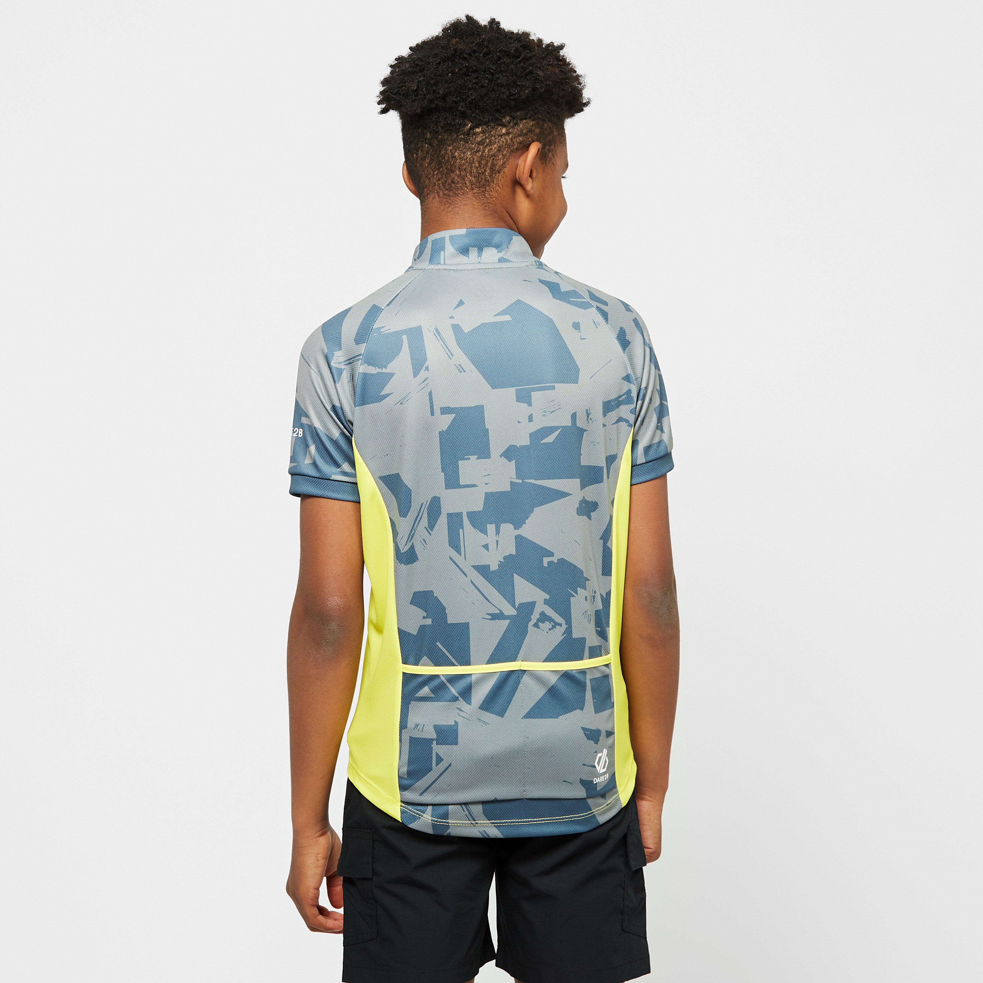 Kids' Go Faster Half Zip Cycle Jersey