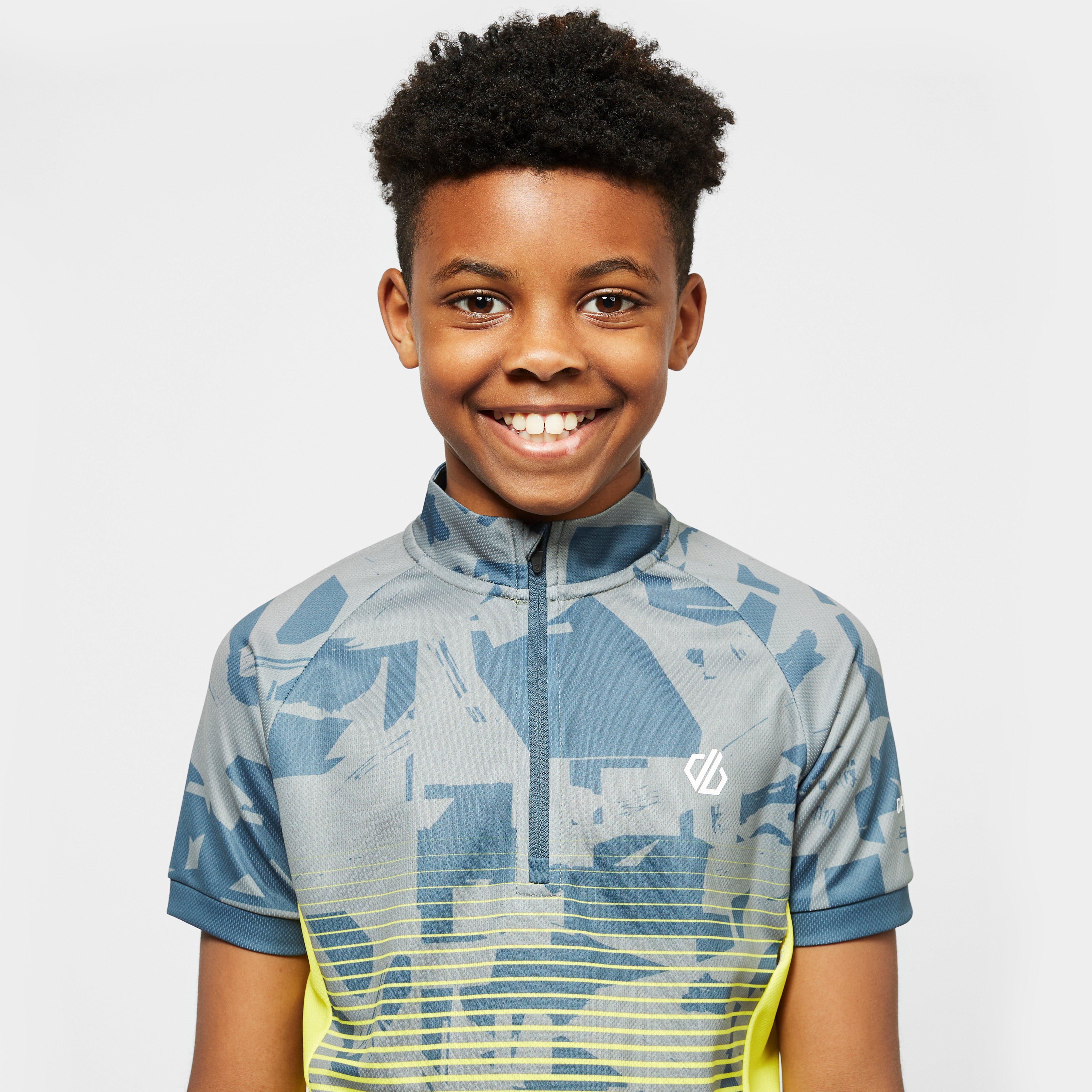 Kids' Go Faster Half Zip Cycle Jersey