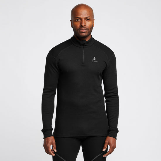 Men's Active Warm Long Sleeve Half Zip Baselayer Top