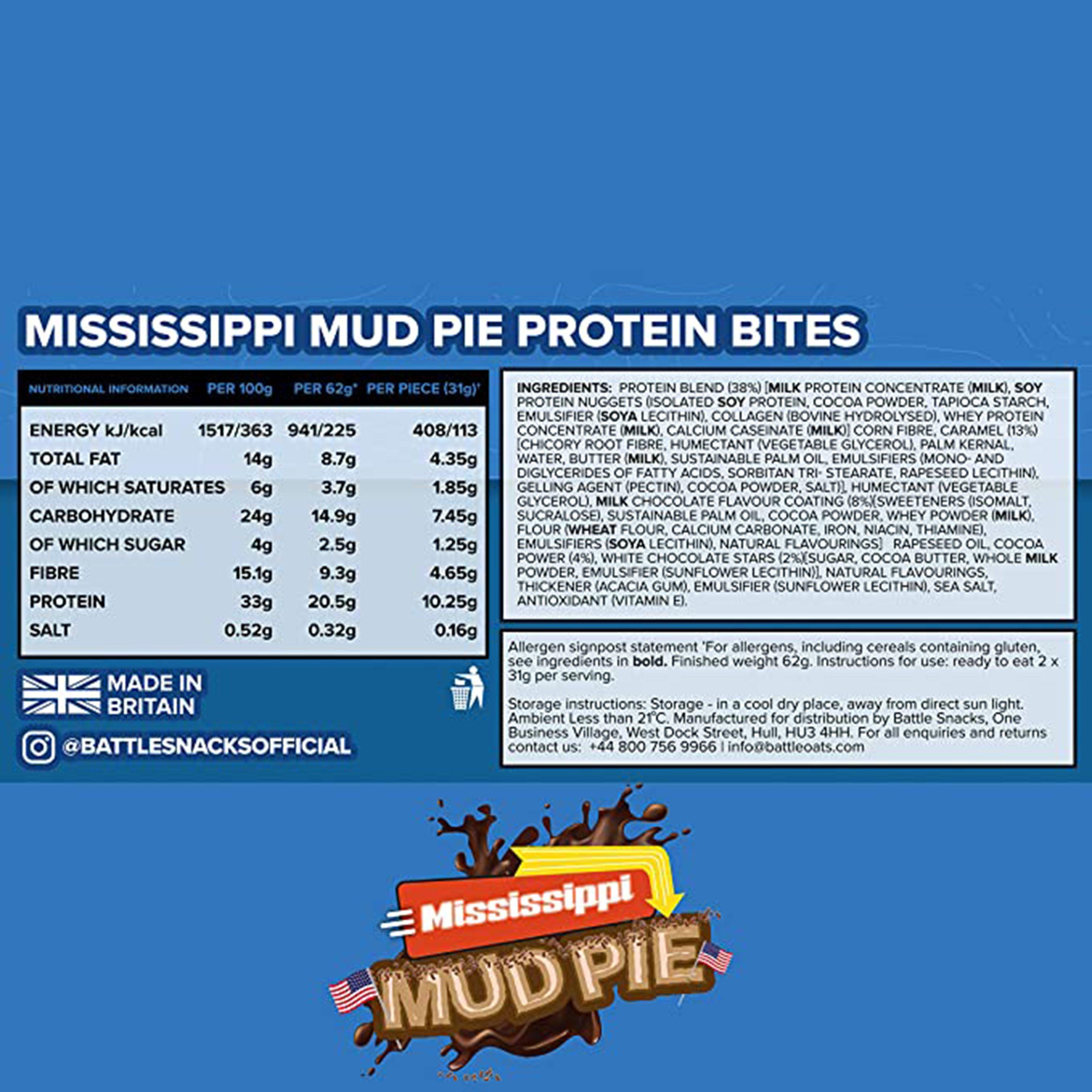 Mississippi Mud Pie Protein Bar