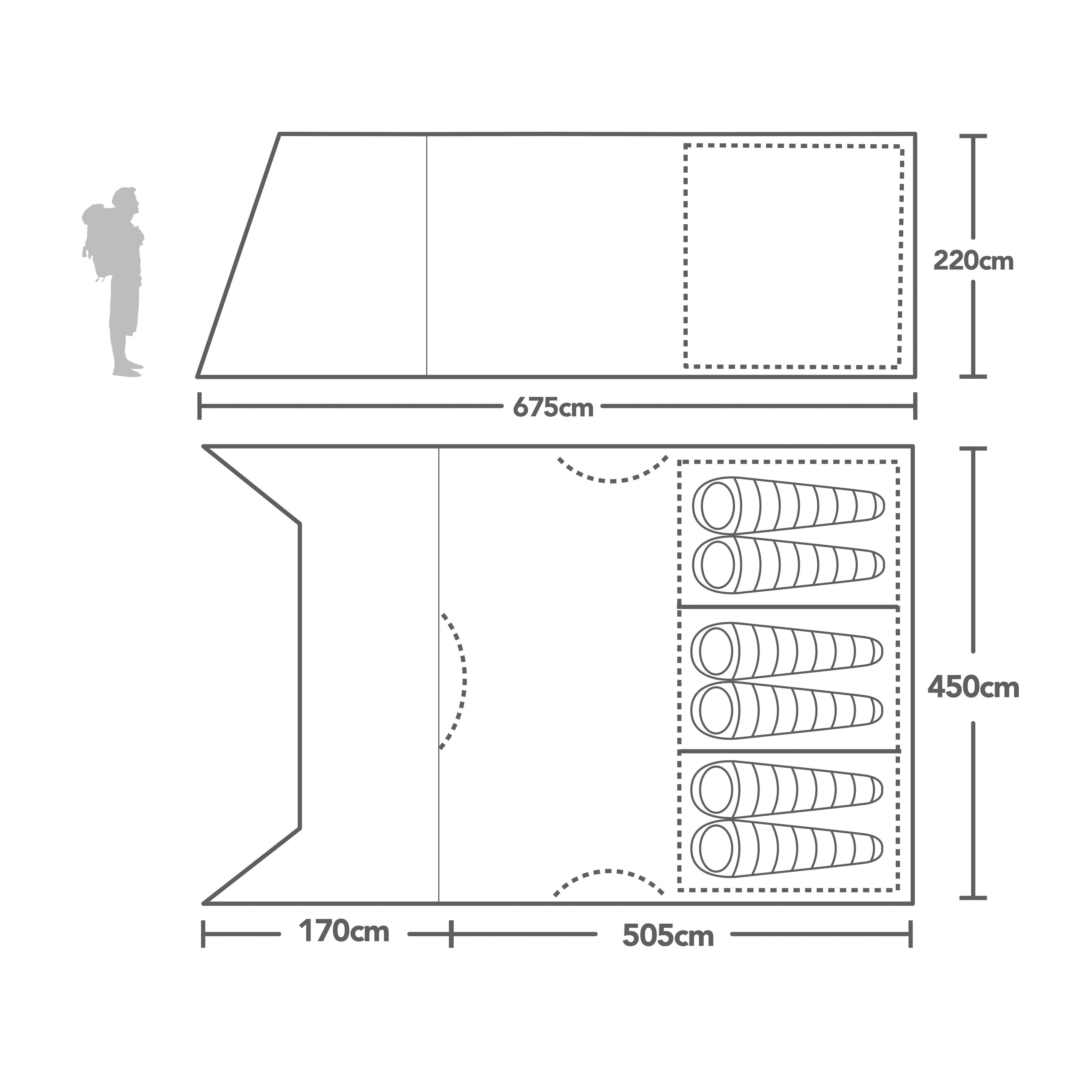 600XL Nightfall® Air Tent