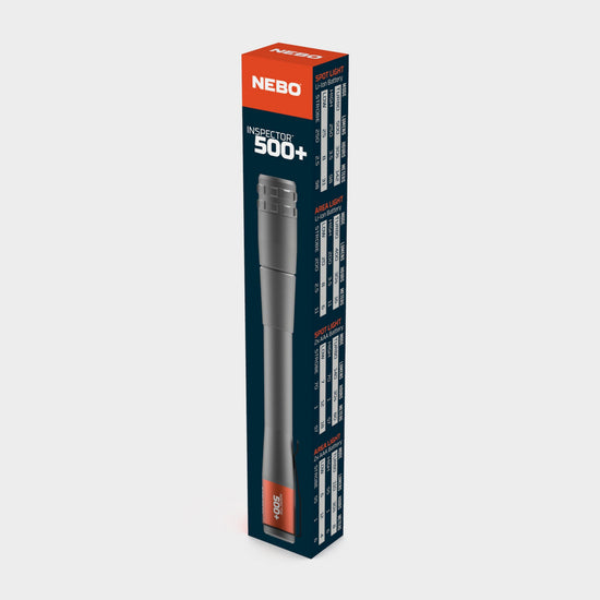 Inspector 500+ Rechargeable LED Flashlight