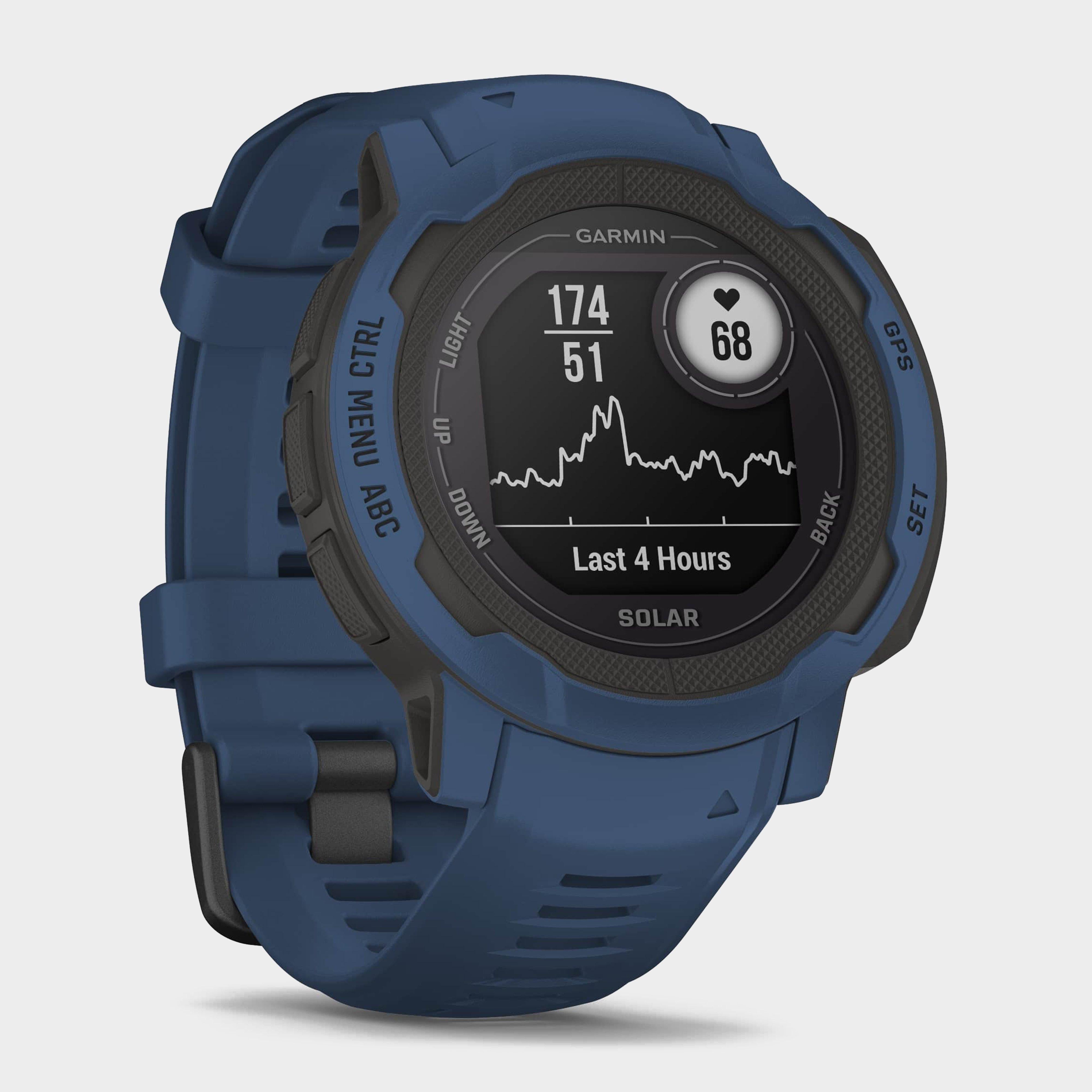 Instinct® 2 Solar Multi-Sport GPS Smartwatch Blue