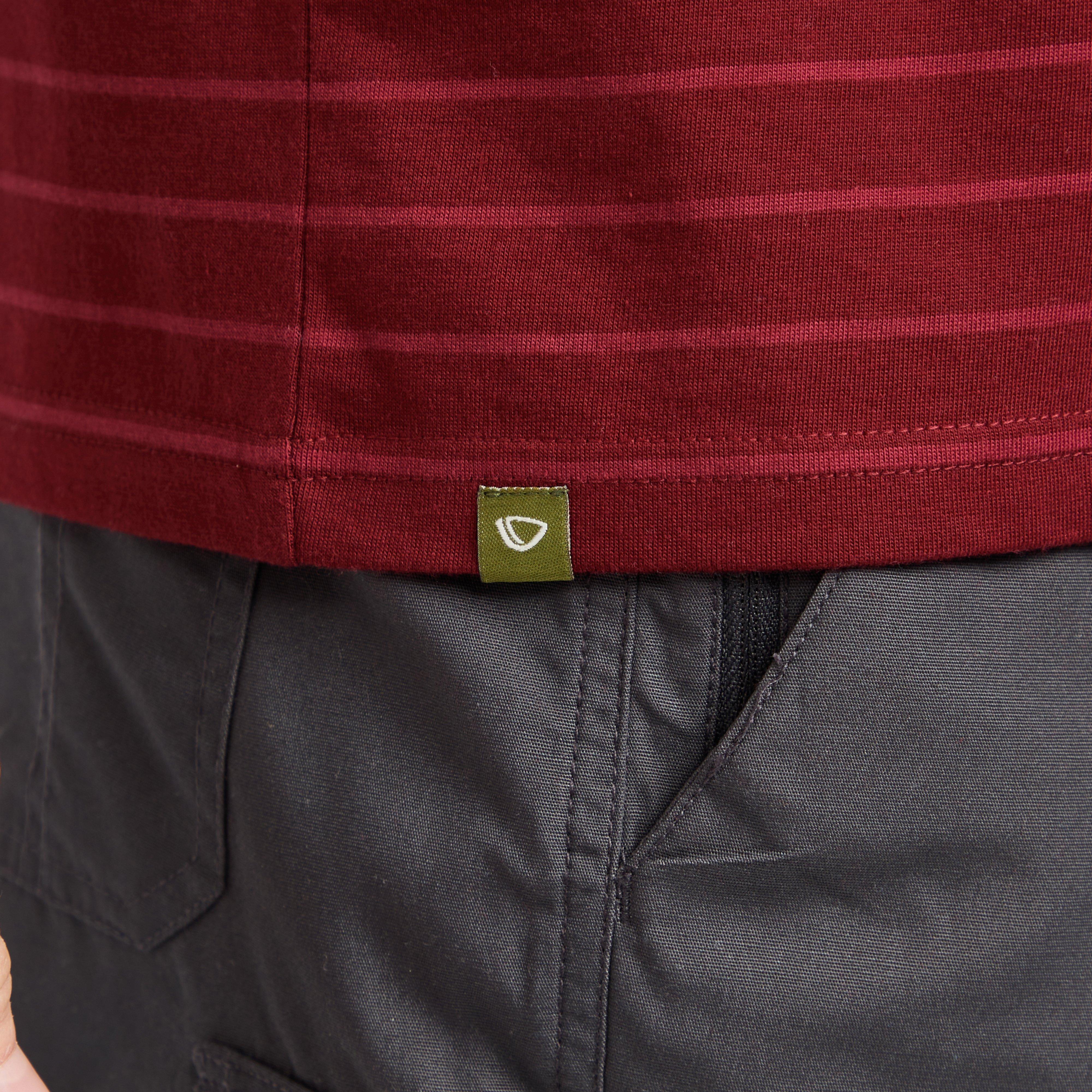Men's Striped Polo Shirt