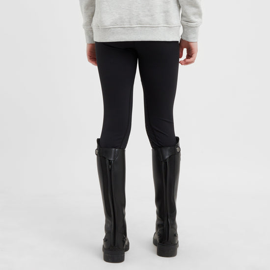 Kids’ Ivy Knee Patch Tights Black