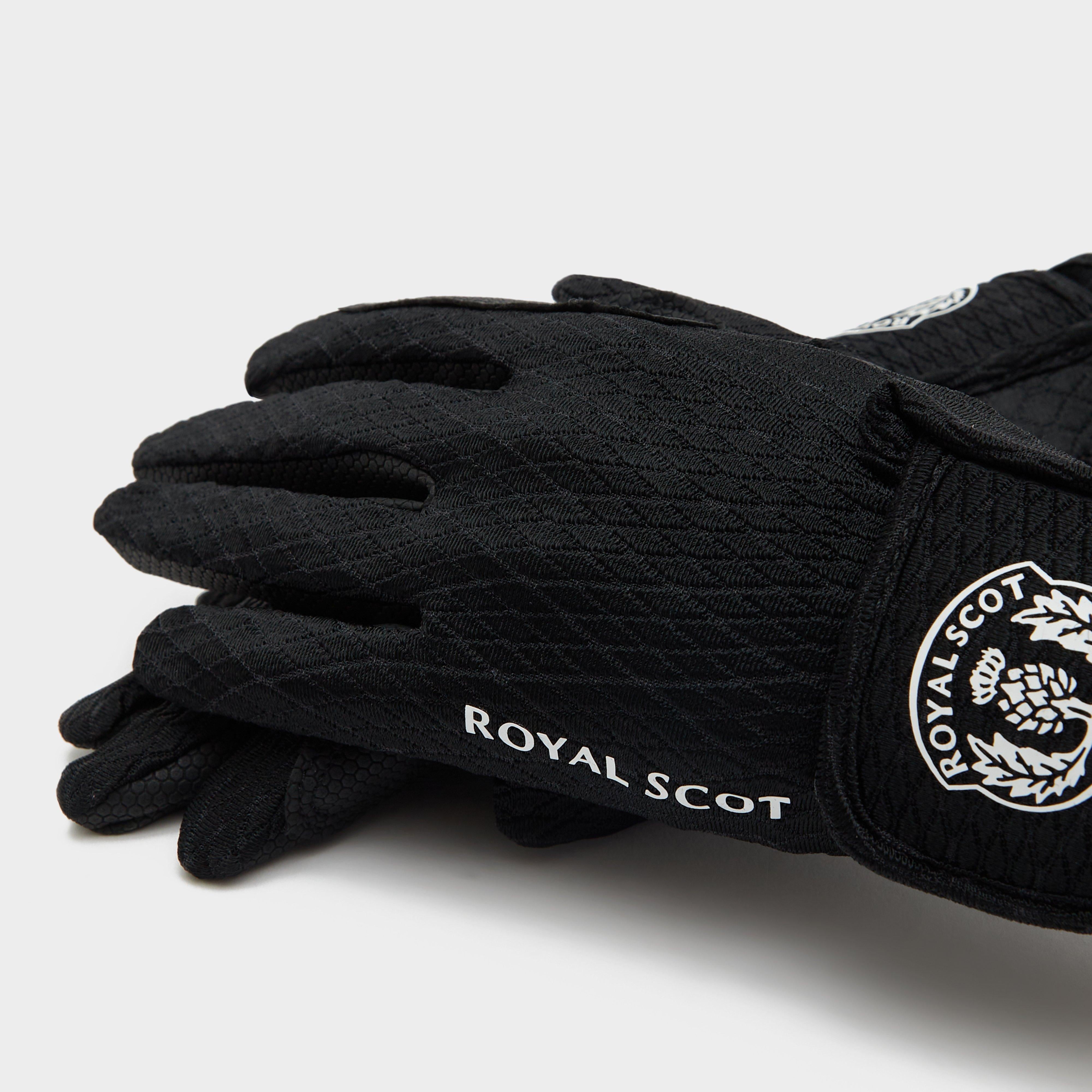 Adult Silicone Riding Gloves Black