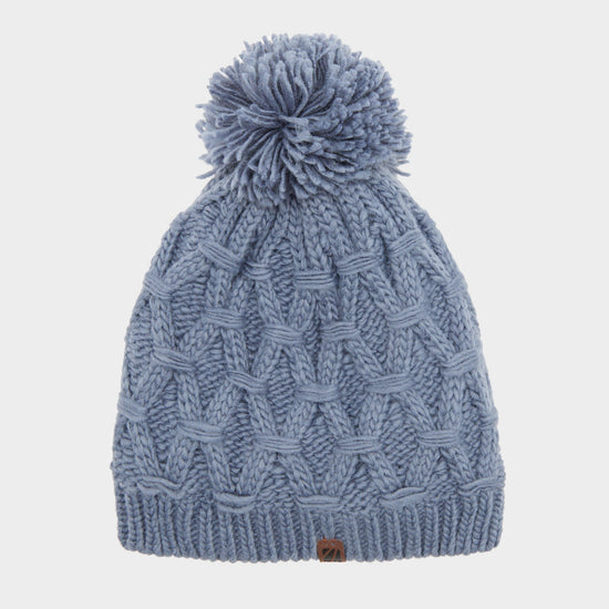 Women's Sapphire Bobble Hat
