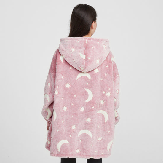 Kids’ Glow in the Dark Oversized Hoodie