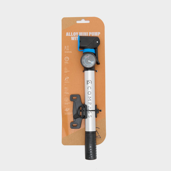 Airflow Alloy Mini Pump With Gauge
