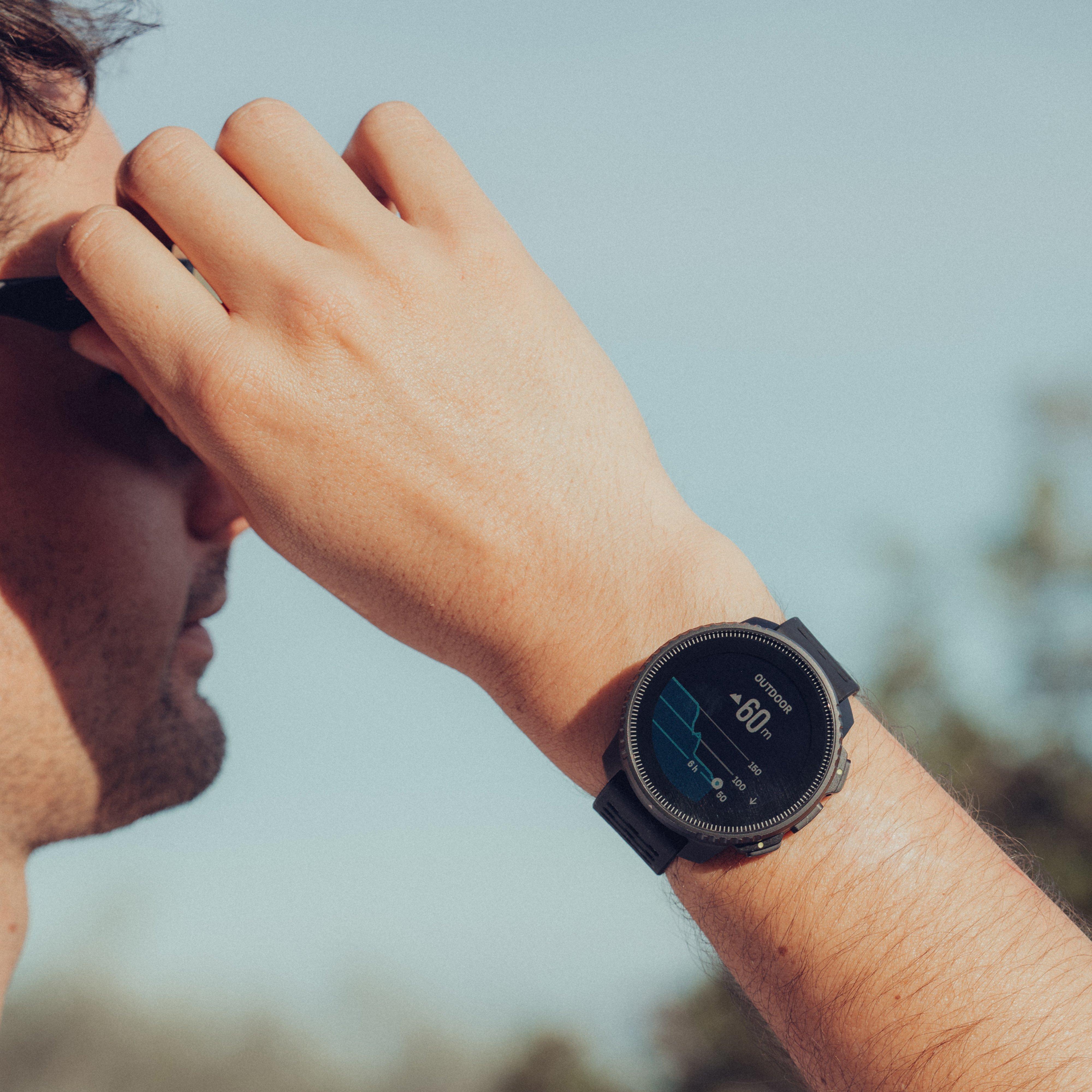 Vertical GPS Watch All Black