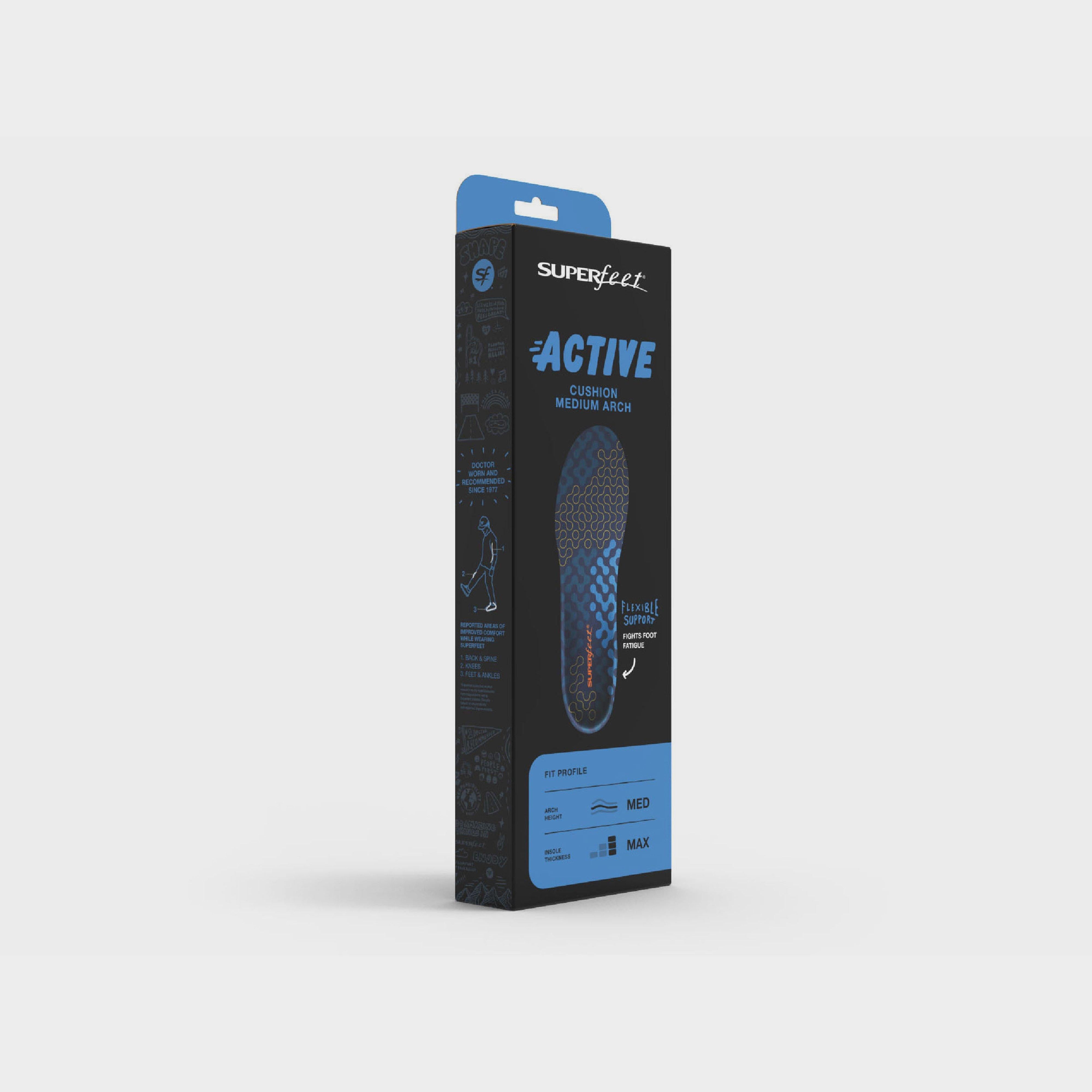 Active Cushion Medium Arch Insoles