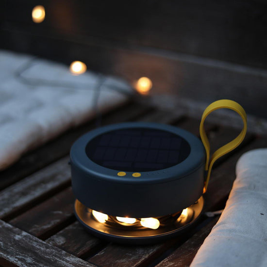 Luci Solar String Lights + Detachable Power Hub