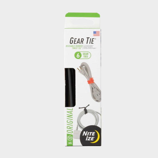 12 Inch Gear Ties – 6 Pack