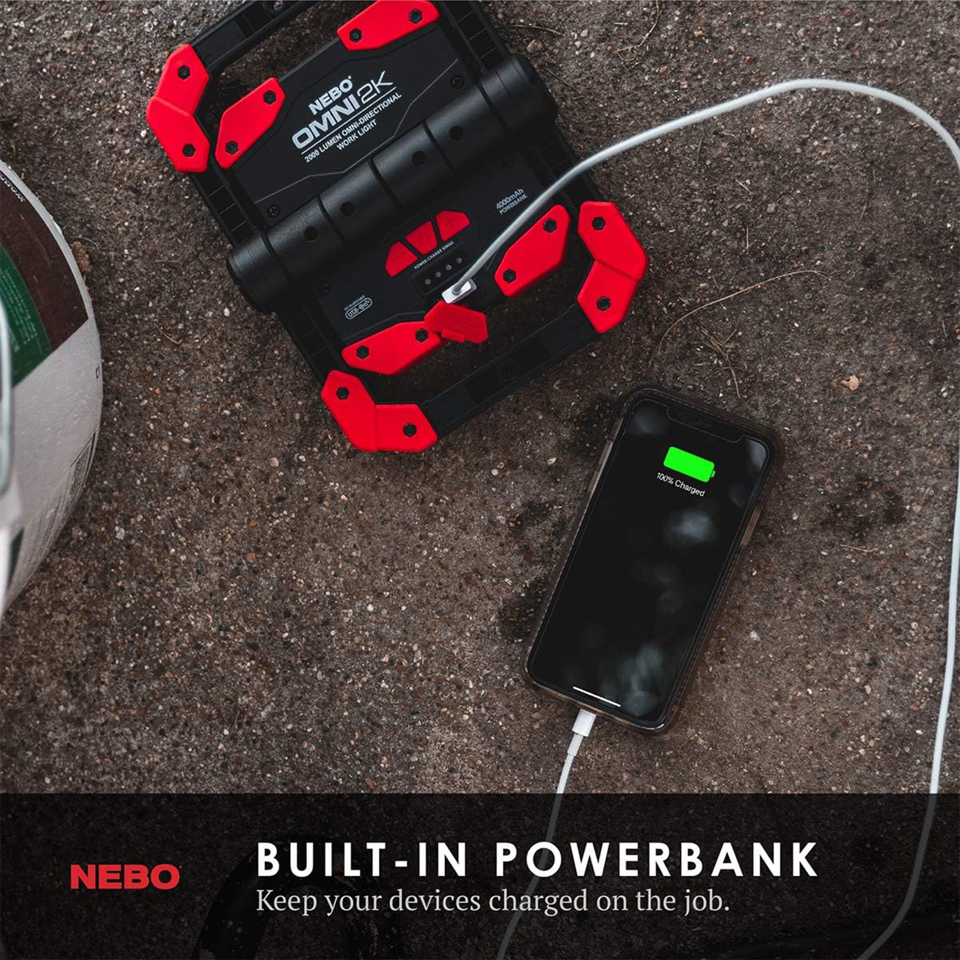 OMNI 2K Rechargeable Torch