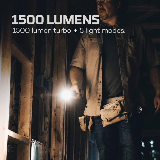 Master Series FL1500 Rechargeable Torch