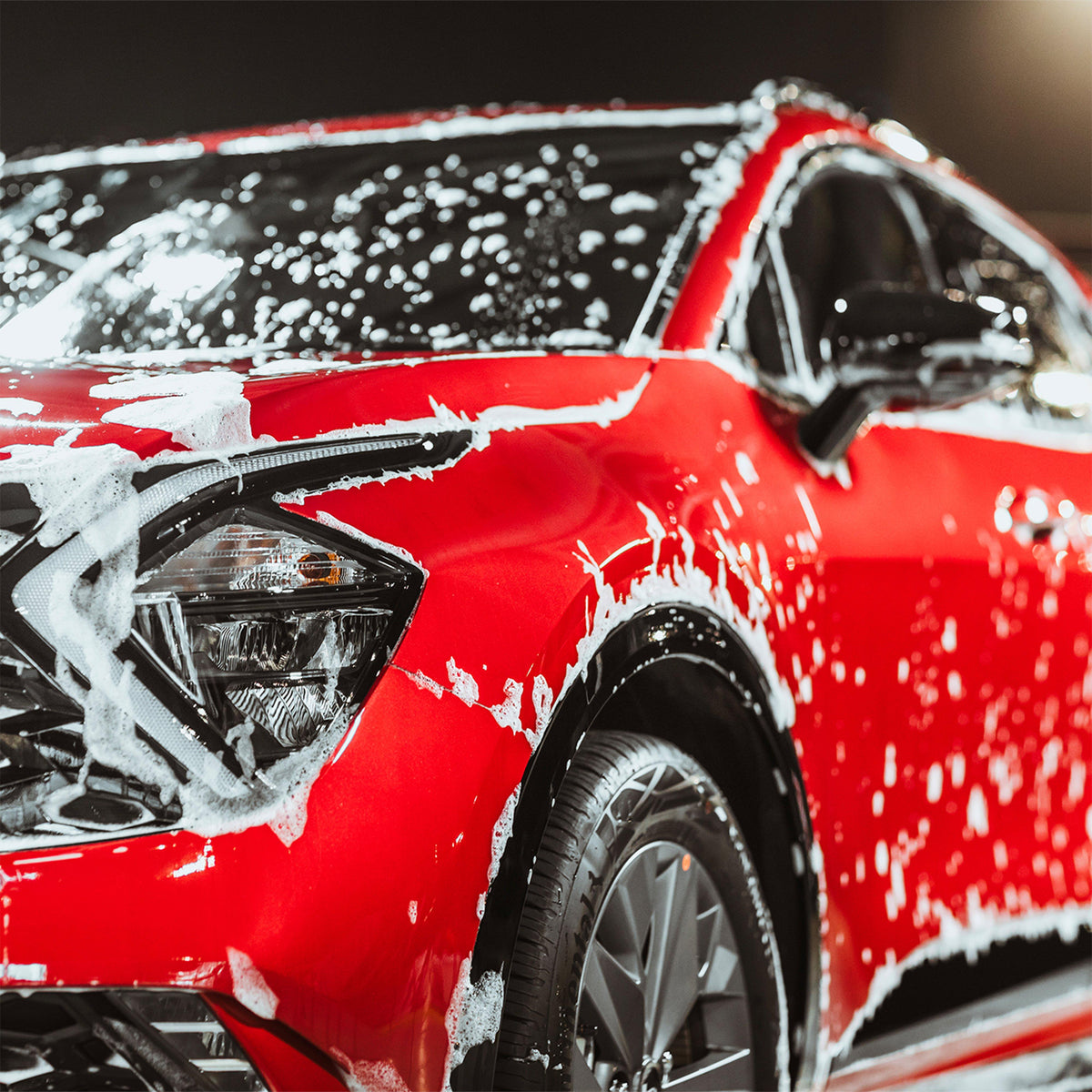 Foaming Car Wash