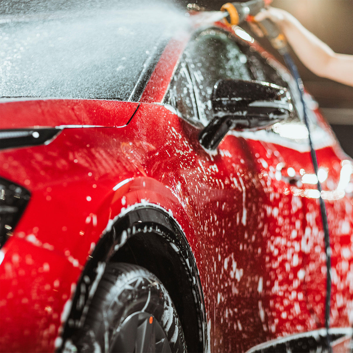 Foaming Car Wash