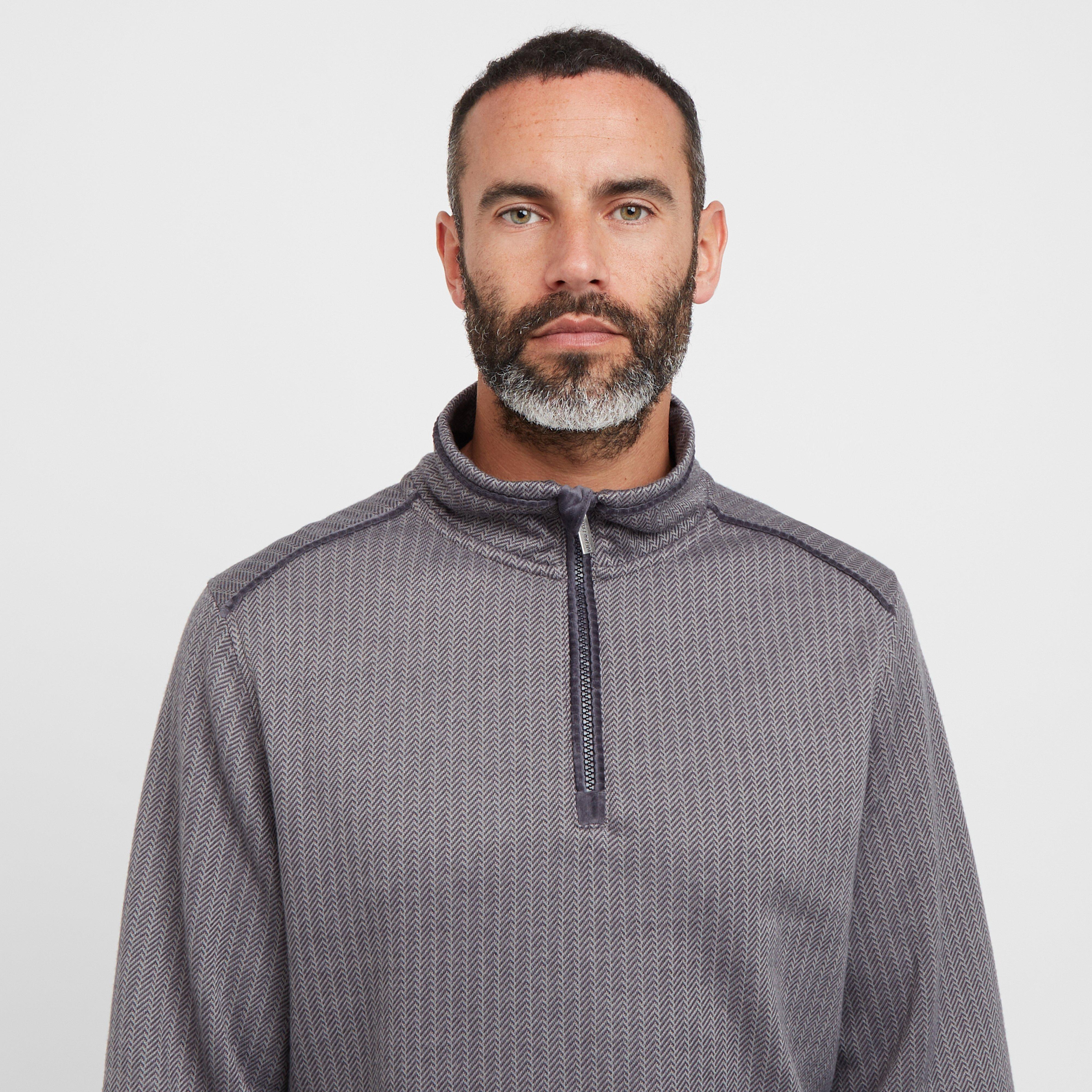 Men’s Sterling Herringbone 1/4 Zip Fleece