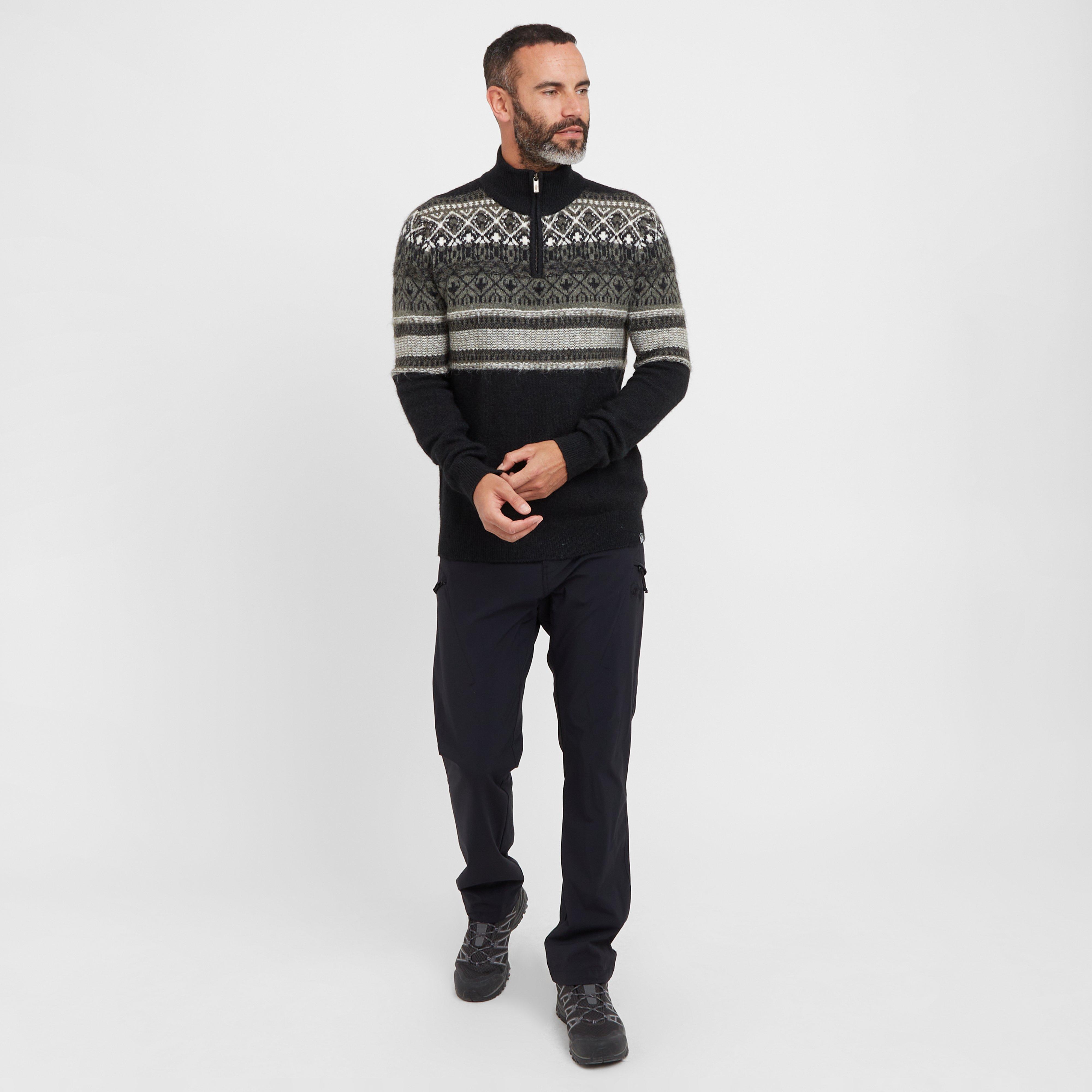 Men’s Yarmouth Fair Isle Half Zip Sweater