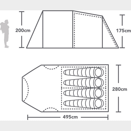 Refurbished Air 400 Nightfall Tent