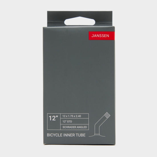 12 x 1.75 - 2 1/4" Bike Inner Tube with Angled Schrader Valve