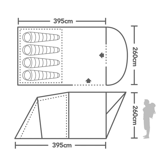 Oregon 4 Tent