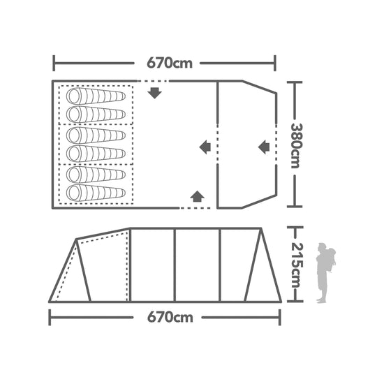 Oregon 6 Tent