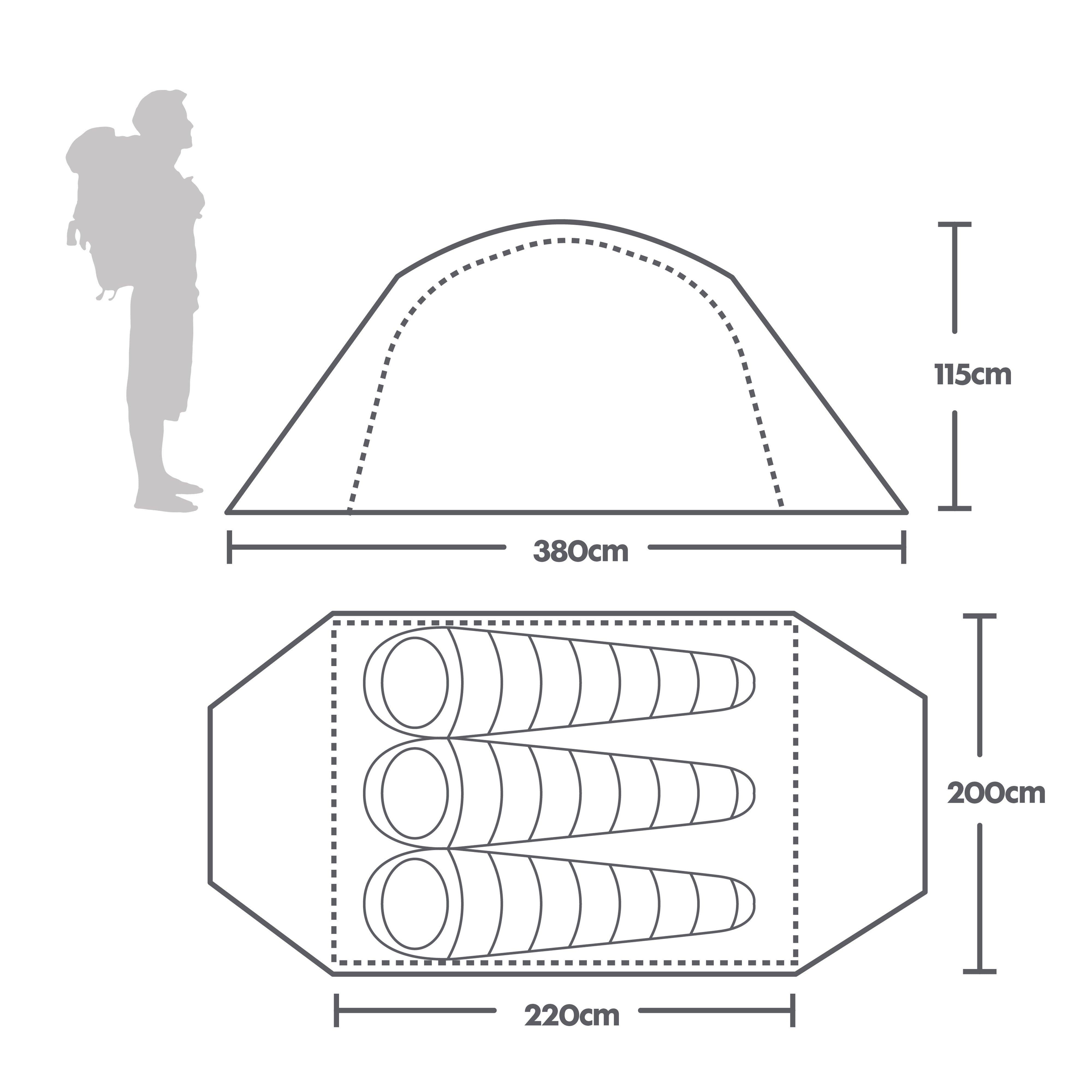 Refurbished Grampian 3 Tent