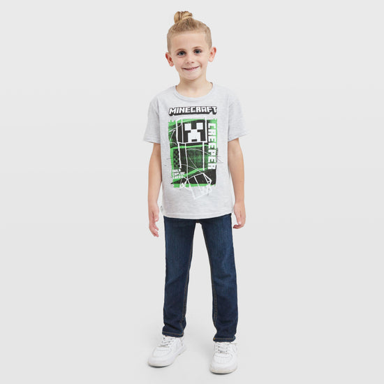 Kids’ Minecraft Creep T-Shirt