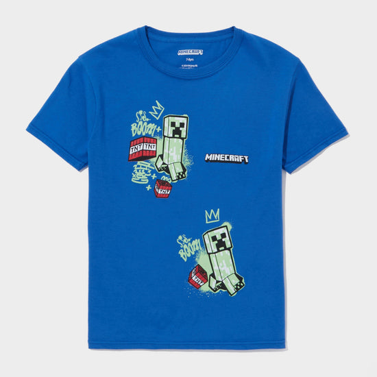 Kids’ Minecraft Creep T-Shirt