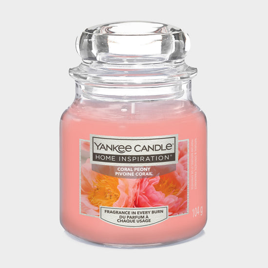 Coral Peony Small Jar