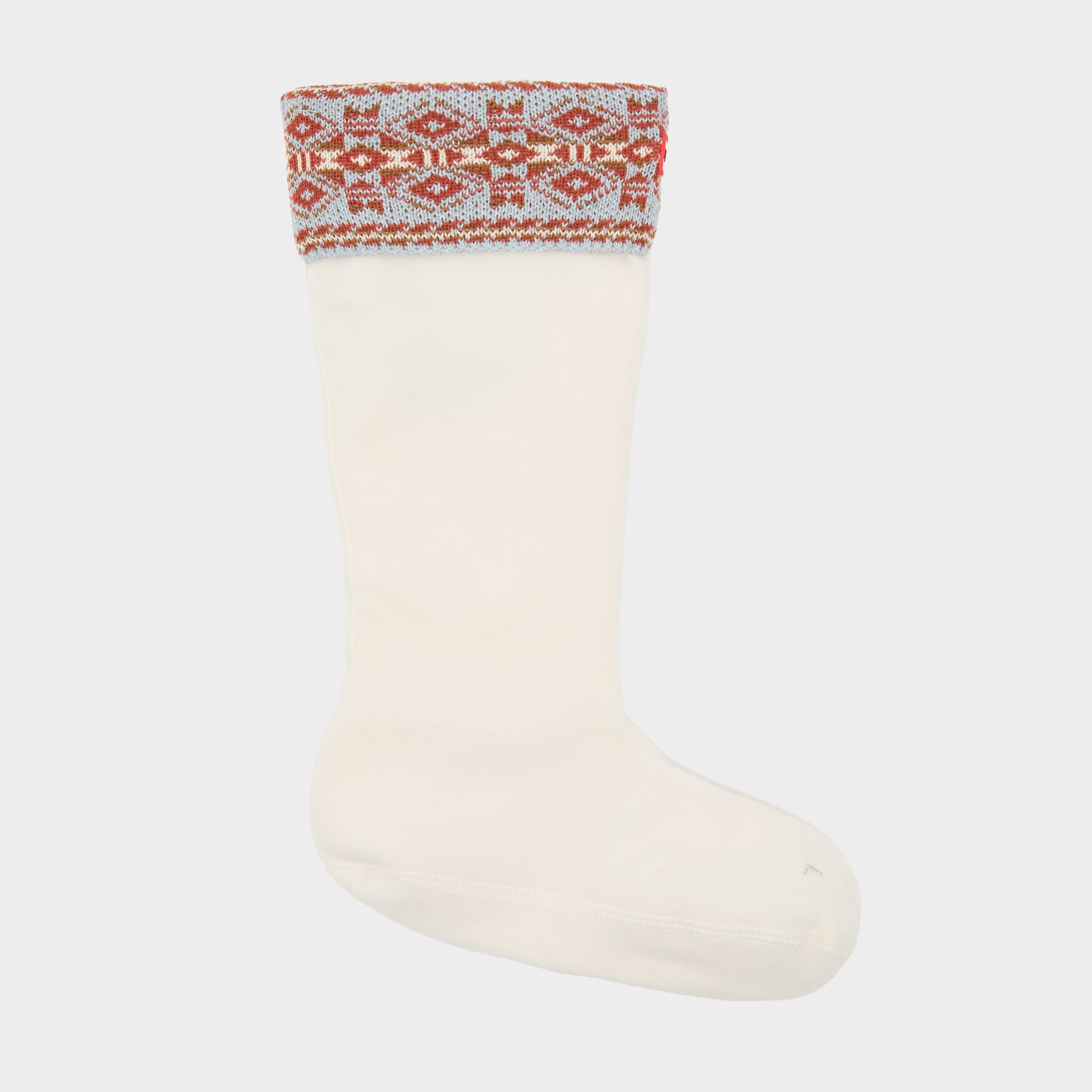 Unisex Recycled Fairisle Tall Boot Socks