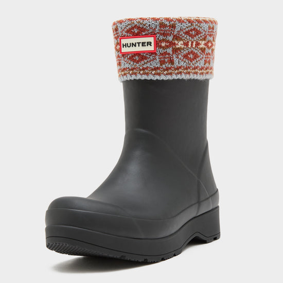 Unisex Recycled Fairisle Short Boot Socks
