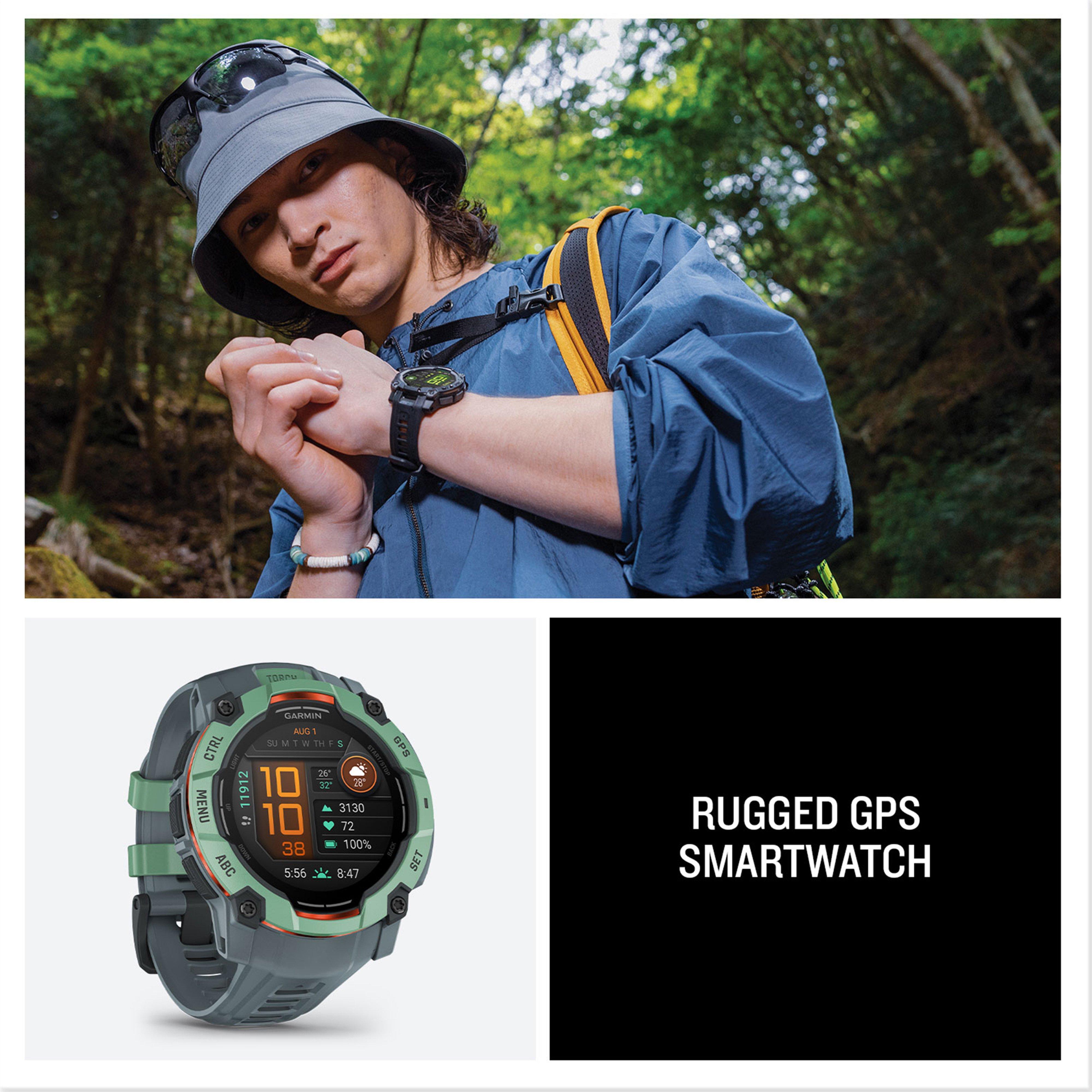Instinct® 3 AMOLED 50mm Multi-Sport Smartwatch