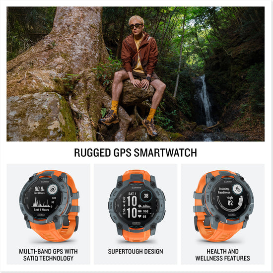Instinct® 3 Solar 50mm Multi-Sport Smartwatch