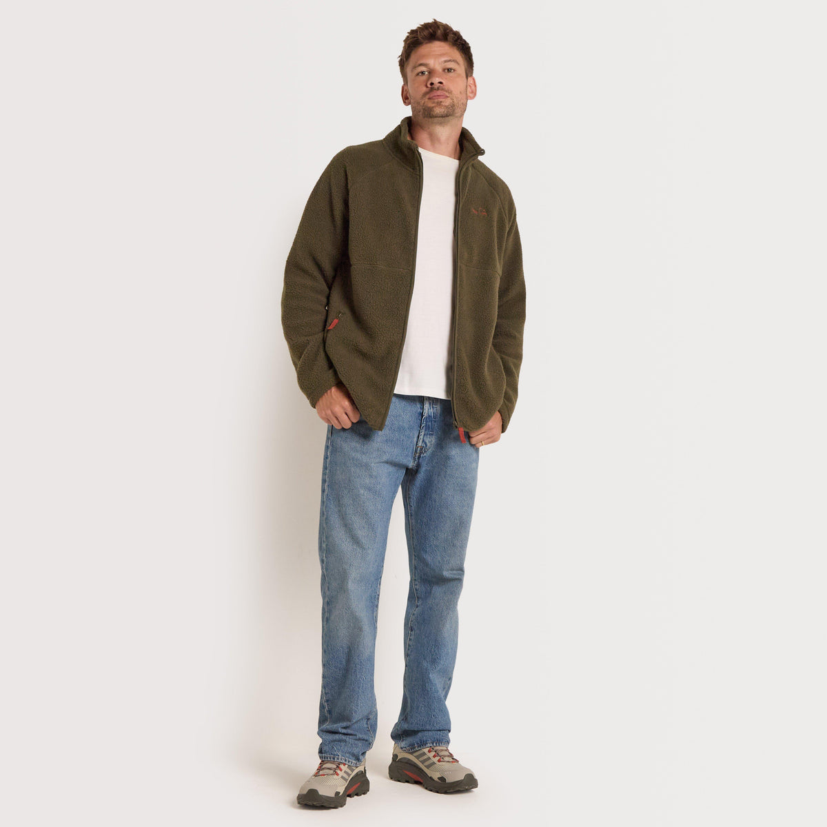 Men’s Glen Full Zip Fleece