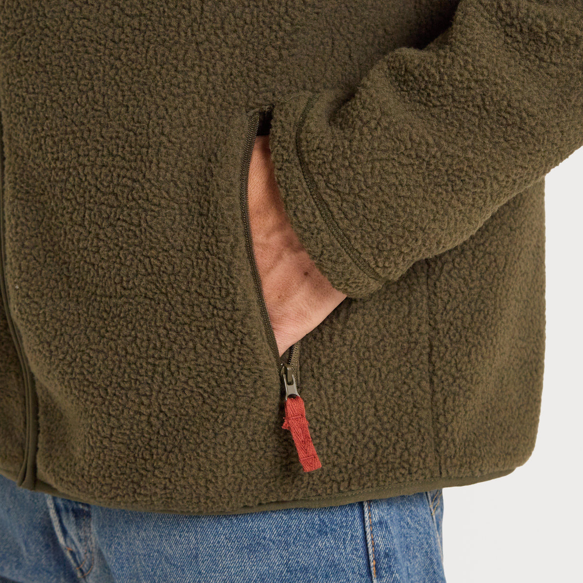Men’s Glen Full Zip Fleece