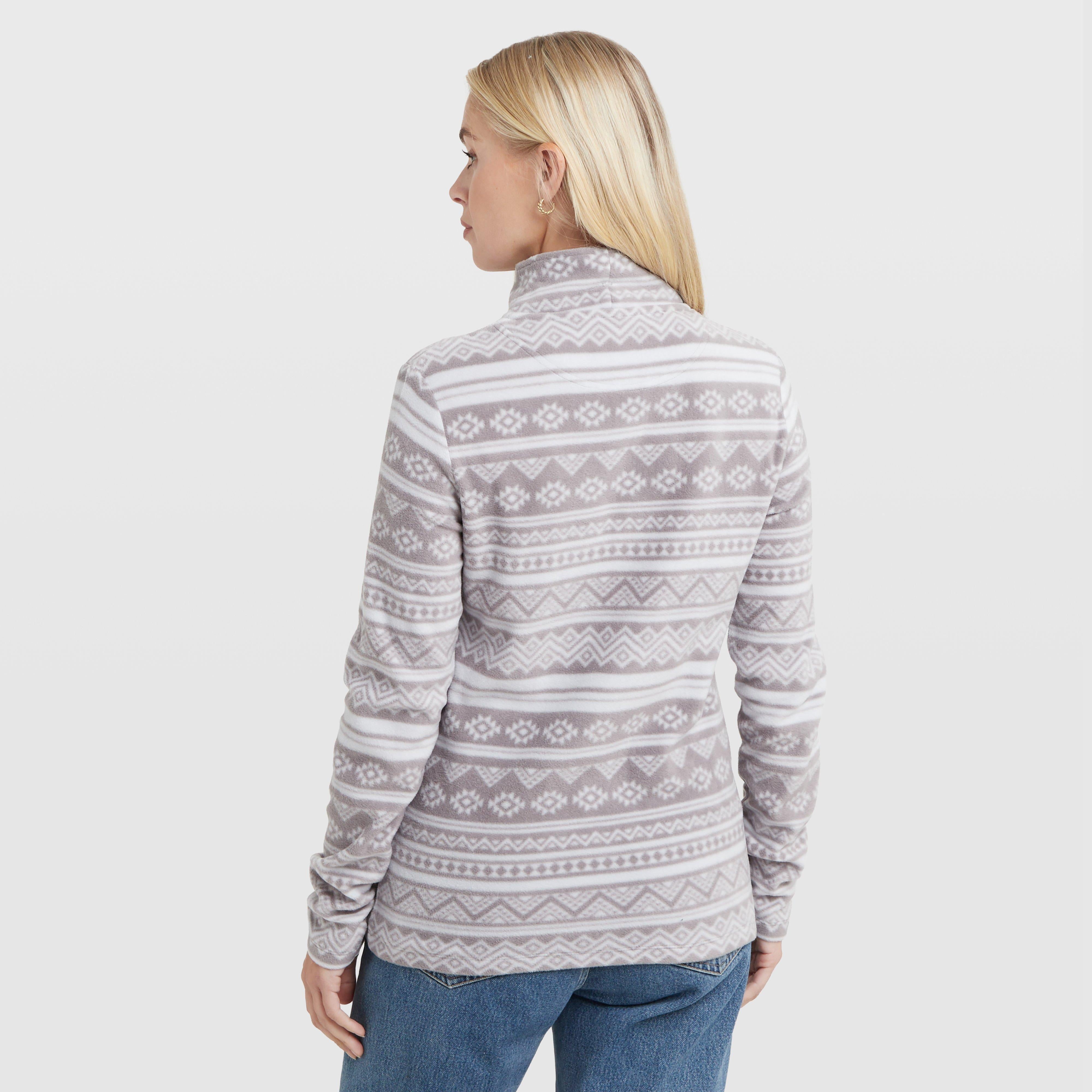 Women's Bracken Printed Half Zip Fleece