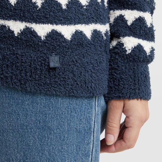 Women's Tyla Cosy Knit Scalloped Jumper