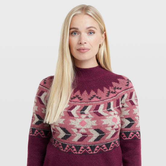 Women's Arelia Ikat Knitted Jumper