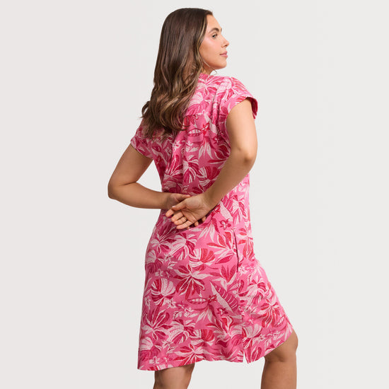 Women's Suffolks Cotton Printed Jersey Dress