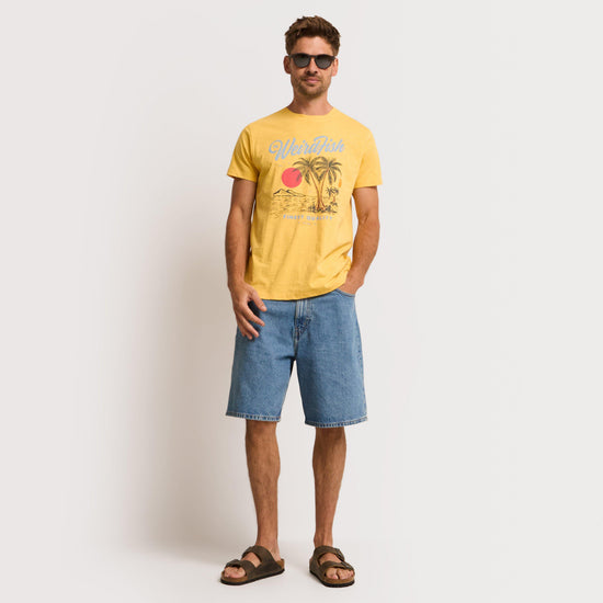 Men's Palm Island Front Print Graphic T-Shirt