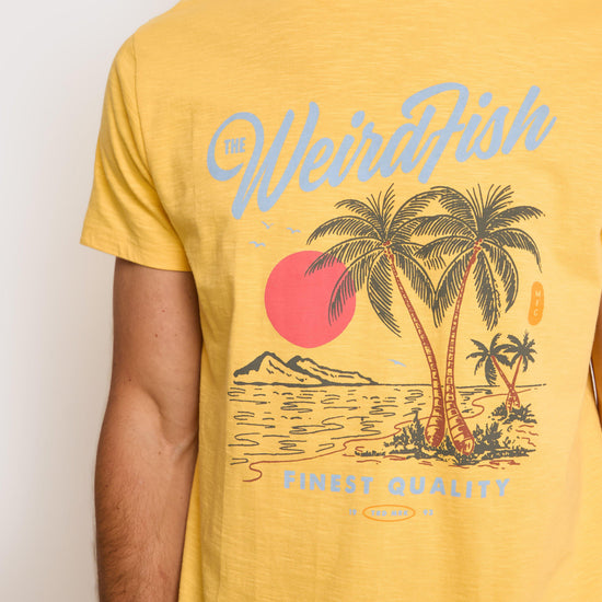 Men's Palm Island Front Print Graphic T-Shirt