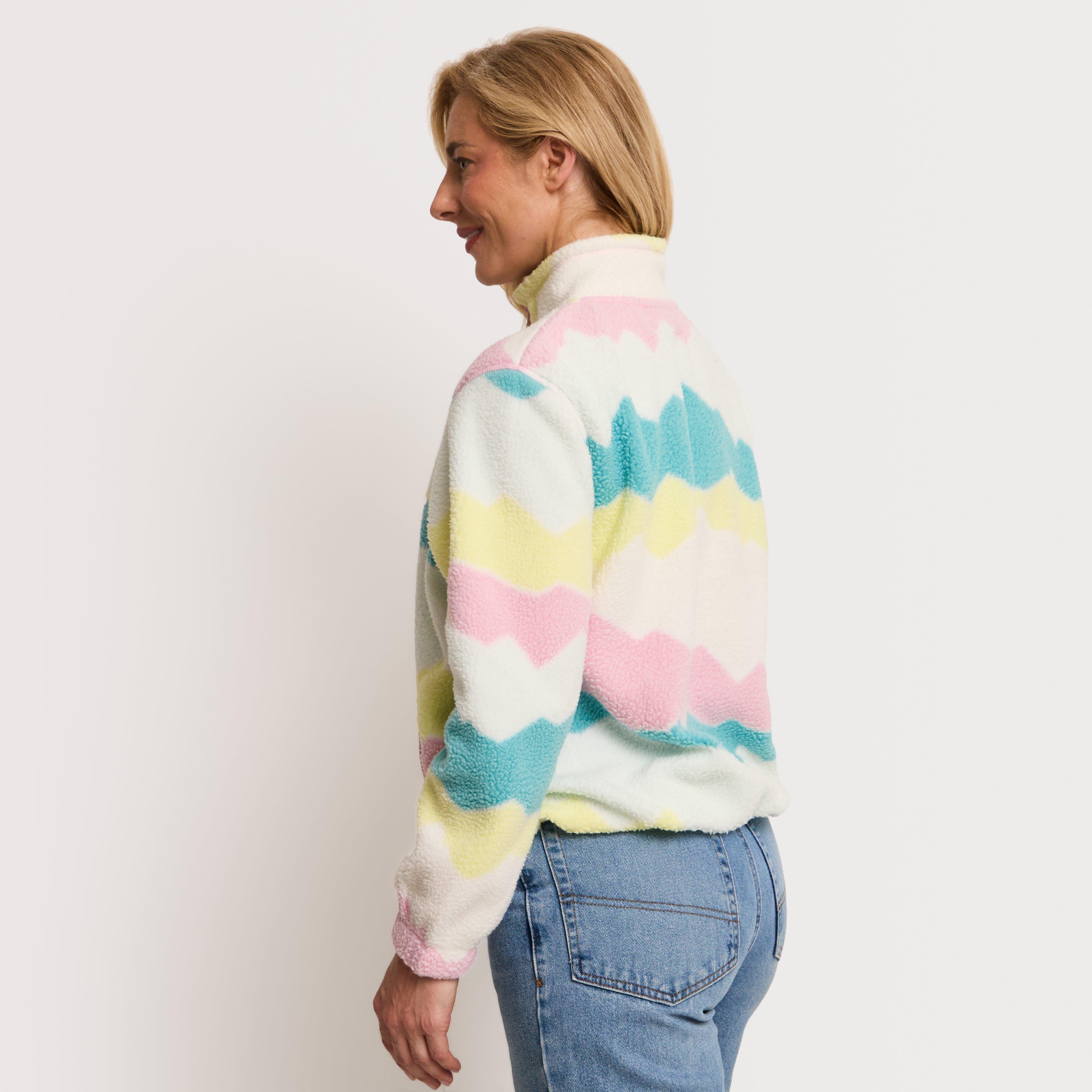 Women’s Half-Zip Borg Fleece