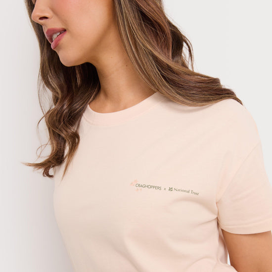 Women's National Trust Bistort Short Sleeved T-Shirt