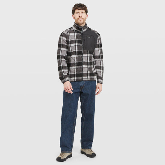 Men’s Frankie Full Zip Borg Fleece